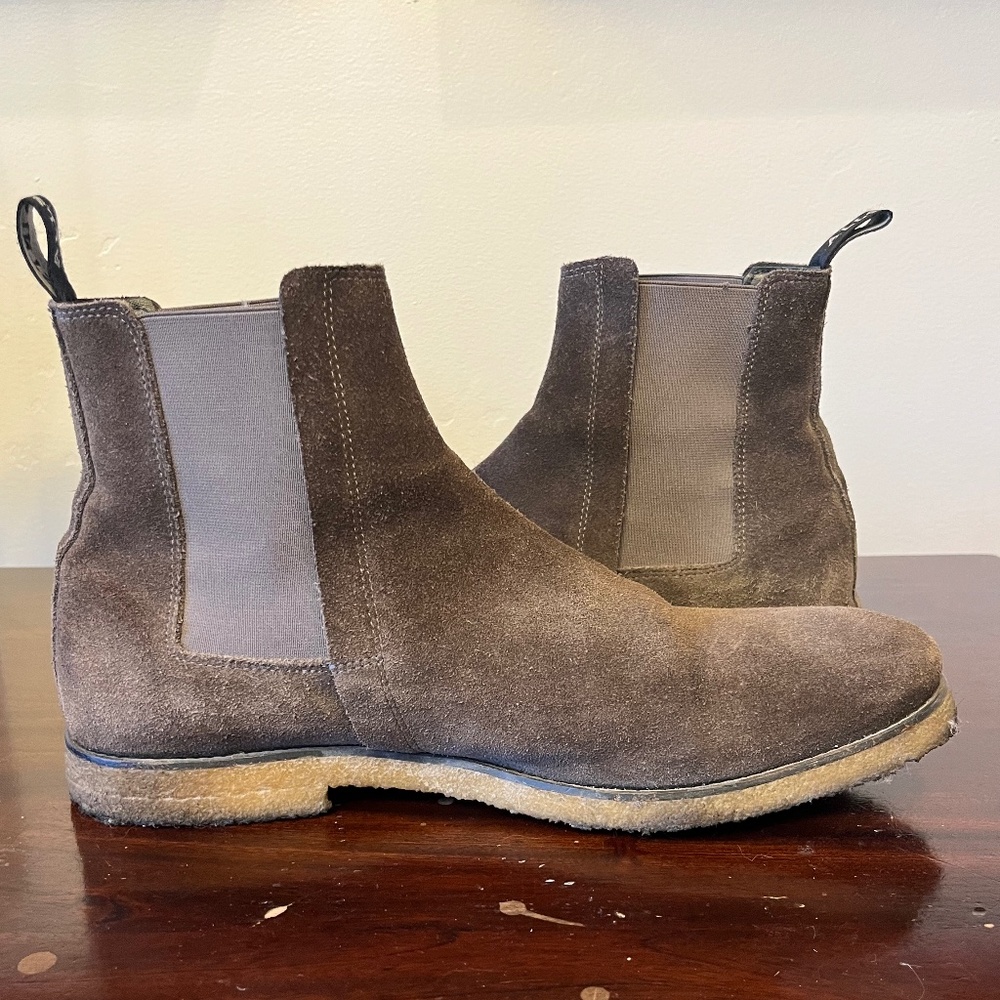 All Saints Suede Boots